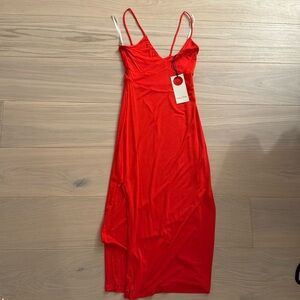 BRAND NEW WITH TAGS SEXY RED DRESS XS